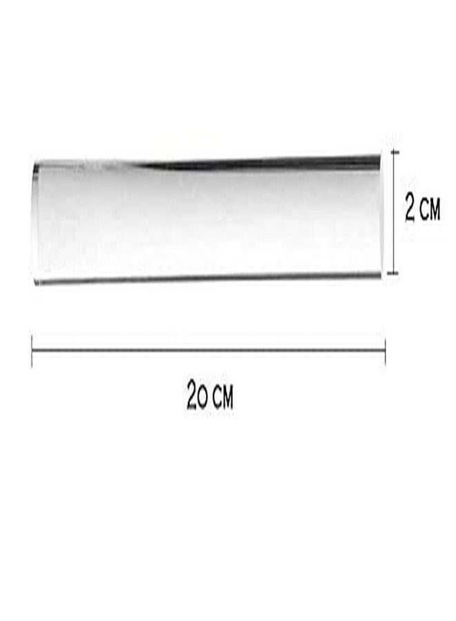 ikis 2 Pack Acrylic Clay Roller 8 Inches 2 cm Diameter for Polymer Clay Cake Fondant, Grey - Image 3
